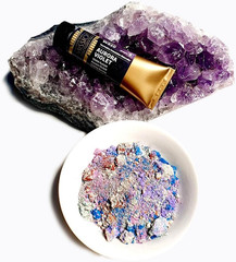 Mission Tourmaline Two-Tone Granulation Water Color Paint Unique