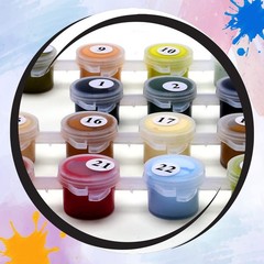 Ledgebay Paint by Numbers Kit for Adults: Beginner to Advanced Number Paintin…
