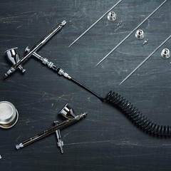 For Airbrushes Spray Gun Airbrush Nozzle Needle Replacement Parts 0.2/0.3/0.5mm