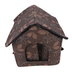 Outdoor Cat House Cloth Weather Proof Insulated Pet Shelter Dog House