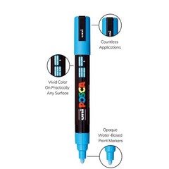 Q PC-5M Water Based Paint Markers Medium Point 1.8-2.5mm in Assorted Colors