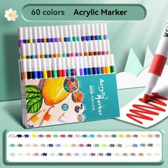 12-80 Colores Set Acrylic Paint Art Marker Pen Rock Painting for Kids Graffiti S
