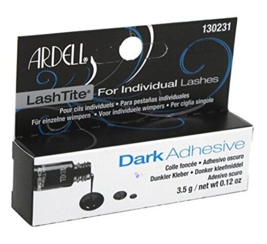 Lashtite Adhesive Dark 0.125 Ounce Bottle (Black Package) (3.7ml) (3 Pack)
