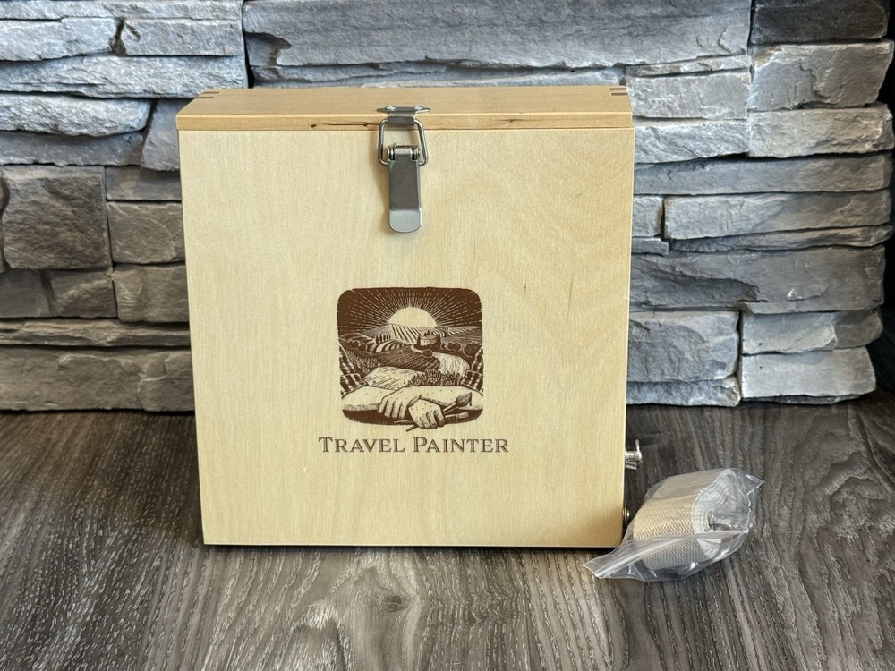 Travel Plein Air Pochade Paint Box 8×8