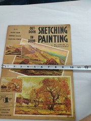 Vintage Outdoor Sketching Indoor Painting By Eugene M. Frandzen
