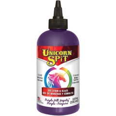 Unicorn Spit Wood Stain & Glaze 8oz-Purple Hill Majesty (Pack of 1)