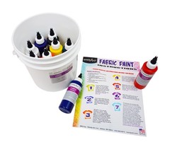 Handy Art 9 color – 4 ounce Fabric Paint Kit, Assorted, Оnе Расk