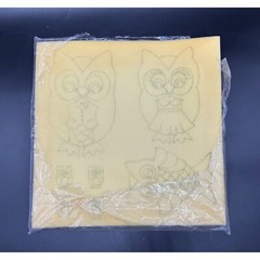 Vintage Paint By Number Kit Owls Foam Cameo 1979 Crafting Pattern Woodland Retro