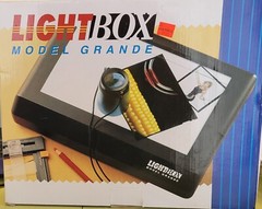 Photography Slide Viewer Lightbox Model Grande Art Tracing Light Box C Batteries