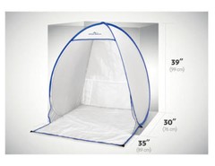 Pop Up Spray Shelter Portable Lightweight Paint Booth Clean Project Area w/ Bag