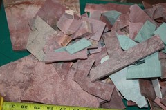 4 pounds Catlinite or Pipestone for crafts including slabs & peace pipe patterns