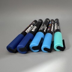 POSCA PC-3M Paint Marker Pen Set Blue Shades Solid Multicolor