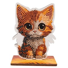 CraftBuddyUS KITTEN Crystal Art Wildlife Buddies