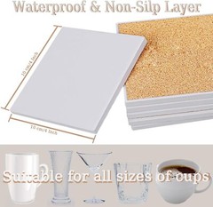 Custom Your Photo Design Auto Coaster Set Ceramic Sandstone Holder personalized
