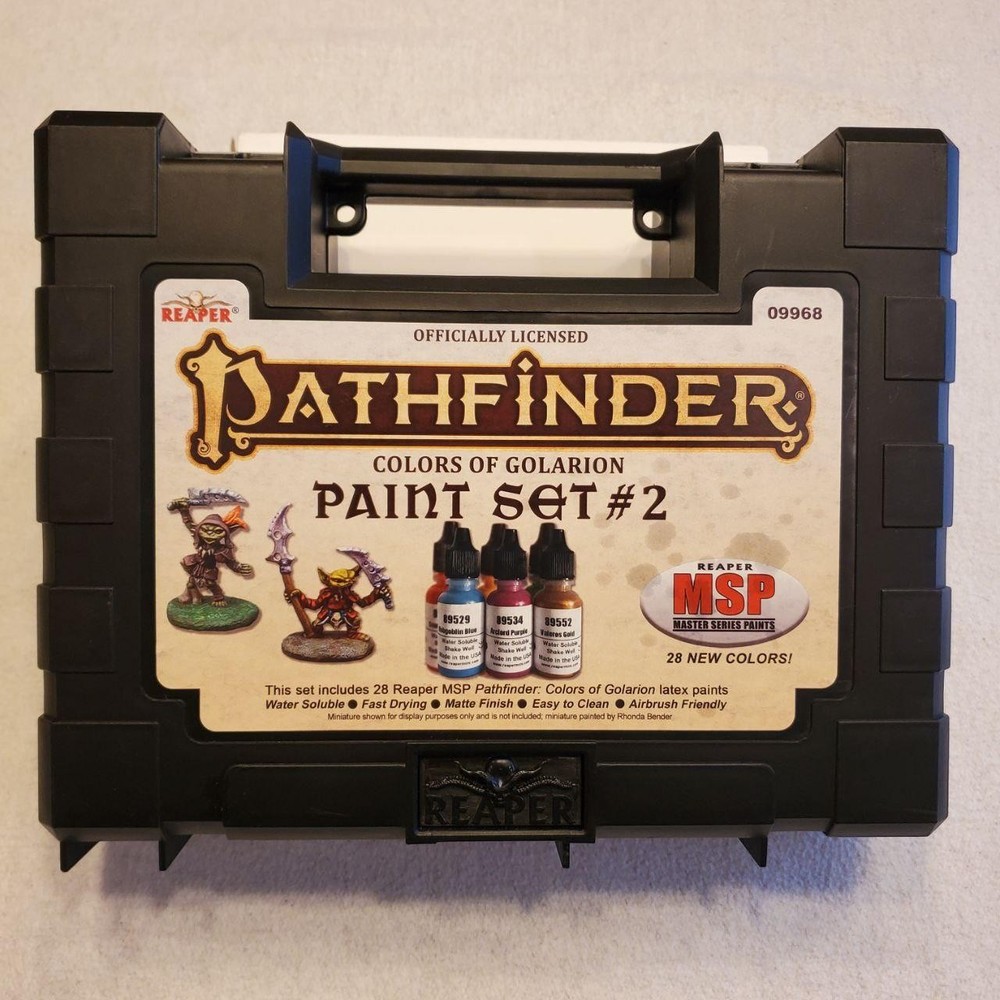 Reaper Paint Carrying Case Empty Storage Case With Insert + Foam Case Only