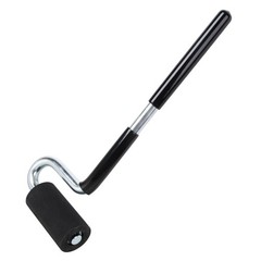 O’SKOOL 12″ Edge Banding Roller – Rubber J with Long Handle for Black