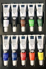 NEW Royal & Langnickel Watercolor Painting Set in Wooden Case 10 Paints
