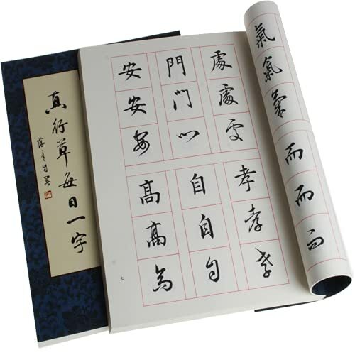 Chinese Calligraphy Copybook Adults Student Cursive Script Brush Copybook