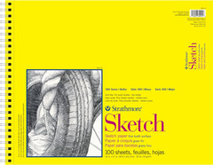 300 Series Sketch Pad, 14X17 Inch, 100 Sheets, Top Wire – Artist Sketchbook for