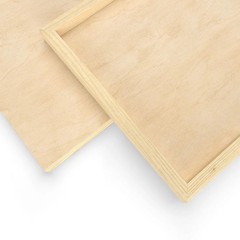 Wood Canvas Boards, 10 x 10 Inches, Pack of 5, Birch Wood, Wooden Panels for …