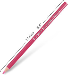 12 Red Colored Pencils Oil Based Pre-Sharpened Wooden Colored Pencil Set for Adu