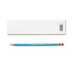 Prismacolor Col Erase Non Photo Blue Pencils With Eraser 12 Pack Dozen