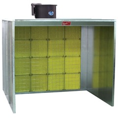 Paasche 10′ Walk-In Paint Spray Booth (1 or 3 Ph Motor) -Made in The USA (NEW)