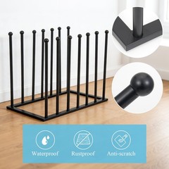 Metal Art Drying Rack Heavy-Duty Paint Display Stand Adjustable Multi-Tier Ca…