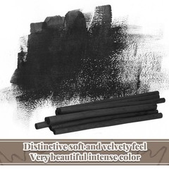 Gueevin 100 Pcs Willow Charcoal Sticks, 2-4mm，4-5mm，5-7mm，7-9mm