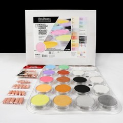 Panpastel Artist Pastels By Golden Metallics Pearlescents Mediums Set 17 Color