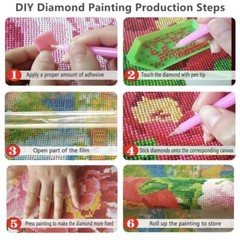 Hello Kitty Superheroes DIY Full Round Drill 30x40cm Diamond Painting