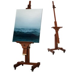 VISWIN Studio Heavy-Duty Easel, Holds Canvas Up to 71, Tilts Flat & Movable, Adj