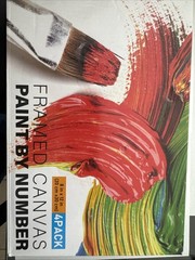Framed Paint by Numbers Kit for 8*12 Inch, Possoco Colorful Flowers-2030 Sealed”