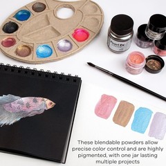 Pearl Ex 3g Interference Red Powder for Epoxy Resin, Watercolors, Calligraphy…