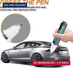 Touch up Paint Kit for Tesla Model Y/3/X/S Midnight Silver Metallic DIY Repair