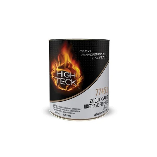 High Teck HIT77451-1 1 gal 2K Quicksand Urethane Primer – Gray – 3.66 lbs & V…
