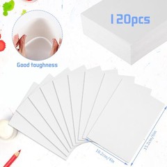 Watercolor Paper 120 Sheets 4 x 6 Inch 140 lb/300 GSM Cold Press White