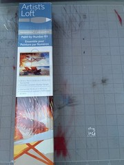 Artist’s Loft Necessities Paint By Number Kit 20×16″ Beach Scene NEW W/ Hanger