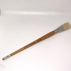 Escoda Clasico Hog Paint Brush Series 4628 Short Flat #28 Spain 13.25”