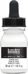 Liquitex Professional Acrylic Ink, 1-oz (30ml) Jar, 1 fl oz, Titanium White