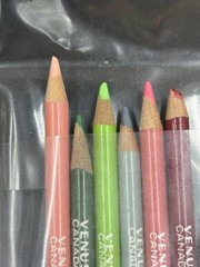 Vintage Laurentien Venus Esterbrook Canada 21 Coloured Pencils & Case Read