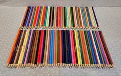 Crayola Neon Colors of the World Metallic Colored Pencil Mixed Lot 100+ Pcs