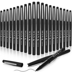 20 Pcs Felt Tip Pens 0.7mm Colored Felt Pens Marker Medium Point Journal Plan…