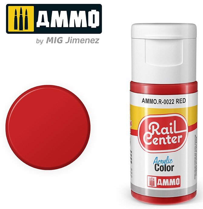 AMMO R-0022 | Red (15 ML) | Acrylic Paints By Mig Jimenez