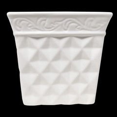 CalCastle Craft White Ceramic Porcelain Flower Vases Pots for House Plants and