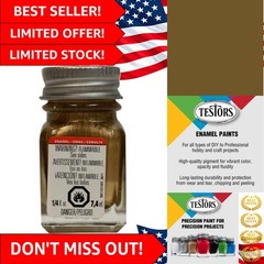Versatile Gold Enamel Paint 0.25oz – Crafting Essential for Artists & Hobbyists