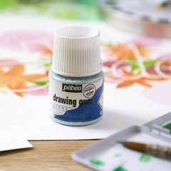 Easy Peel Liquid Latex Masking Fluid – Drawing Gum – Dries Quickly – for Ink – W