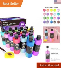 Chameleon Iridescent Acrylics – 8.45oz Bottles for Dynamic Color Shifting