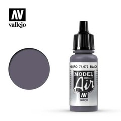 Vallejo 71073 Model Air Black (Metallic) Acrylic Paint 17ml – US