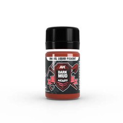 AK Interactive AK14013 Dark Mud Liquid Pigment 35ml – US